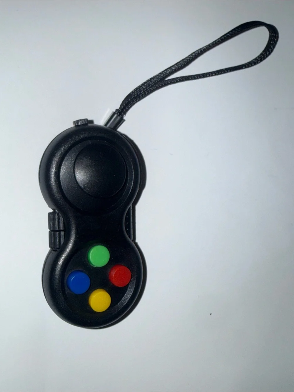 Gaming Controller Fidget Keychain; Click, Flick, Spin & Push